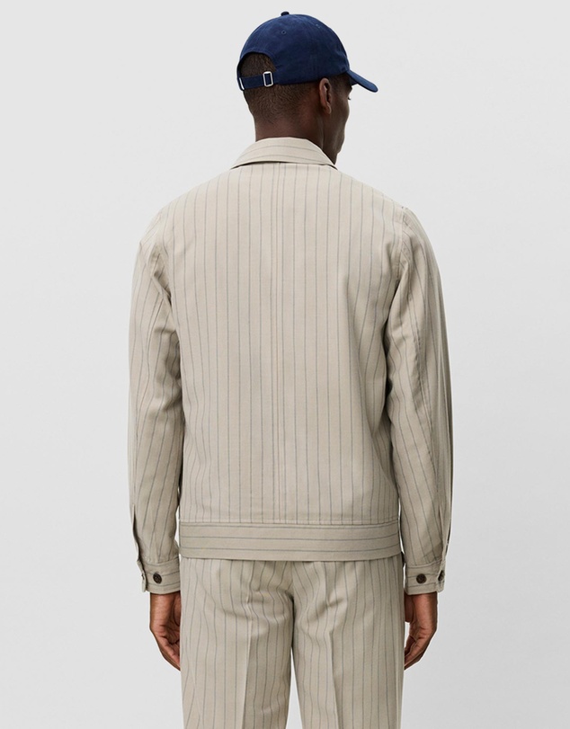 Les Deux - Como Pin Light Wool Coach Jacket
