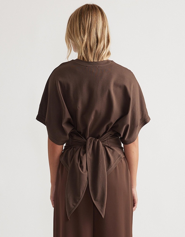 Decjuba - Leah Tie Back Tee