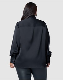 Pink Dusk by Curve Project - Savages Blouse