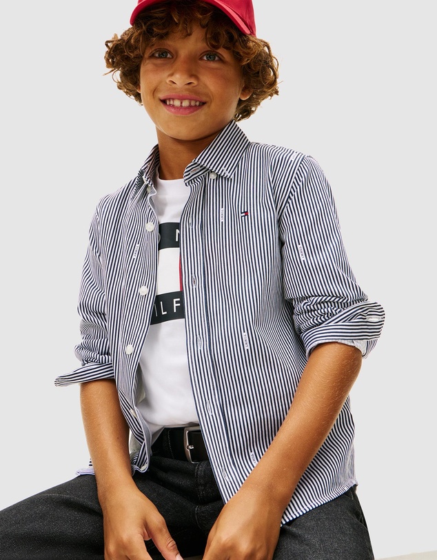 Tommy Hilfiger - All Over Print Shirt - Kids