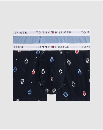 Crest All Over Print & Brisk Blue