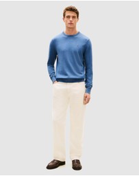 Tommy Hilfiger - Flag Embroidery Crew Neck Jumper
