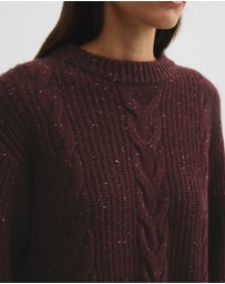 Country Road - Longline Cable Knit