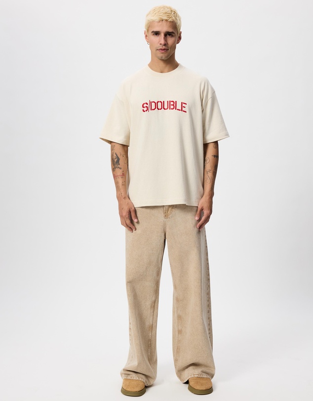 S Double - Stencil Heavy WT T-Shirt