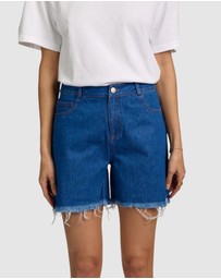 Honey and Beau - Luca Denim Shorts