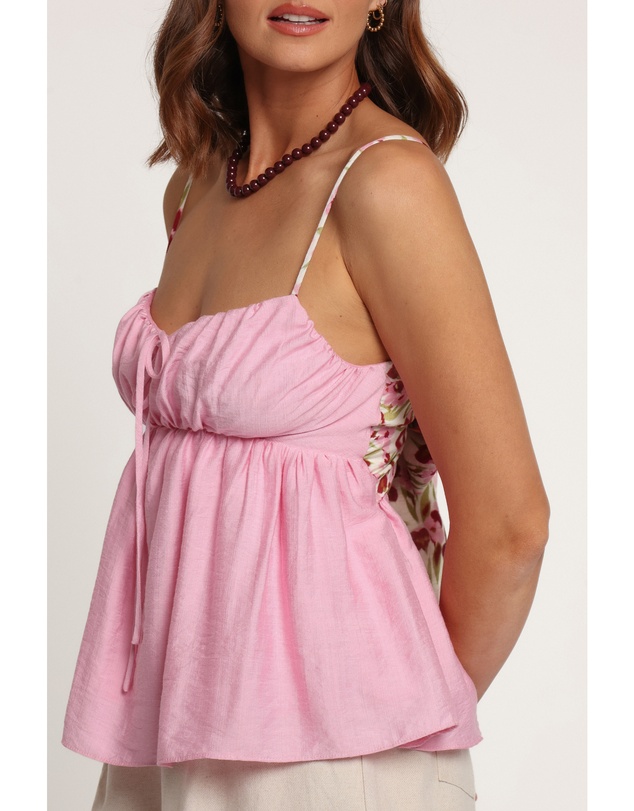Petal & Pup - Makkie Bow Back Top - Pink