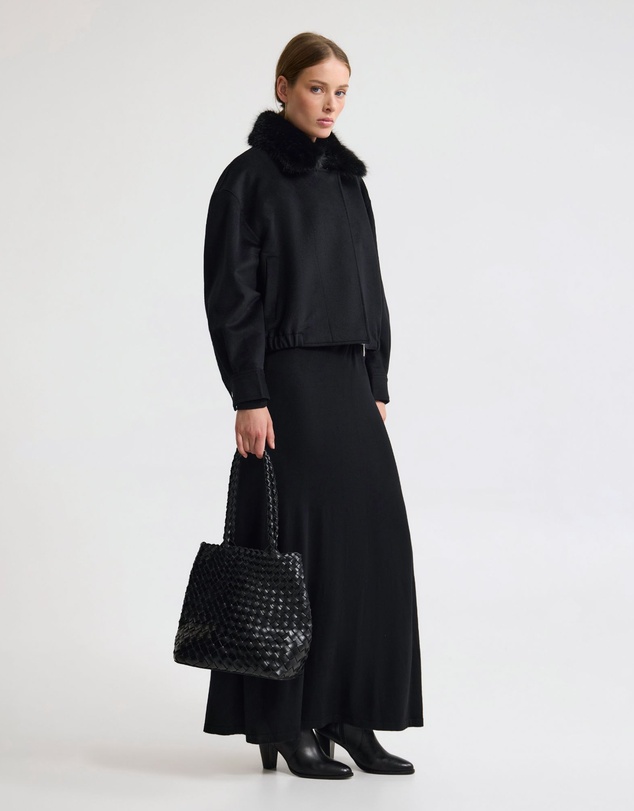 Oxford - Freja Detatch Faux Fur Trim Jacket