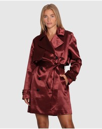 Belle & Bloom - Will You Stay Trench Dress