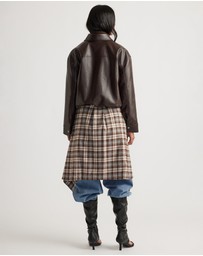 Decjuba - Reece PU Bomber Jacket