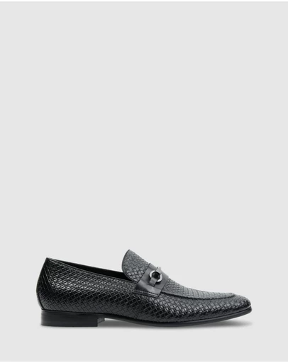 yd. - Harrison Textured Leather Loafer
