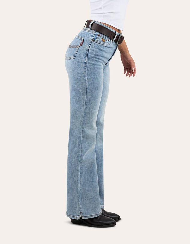 Ringers Western - Betsy Womens High Rise Bootleg Jean