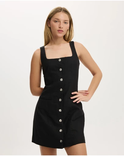 Cotton On - Sophie Square Neck Mini Dress