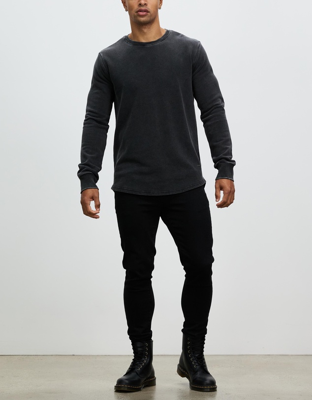 Silent Theory - Curved Hem Crew 2-Pack