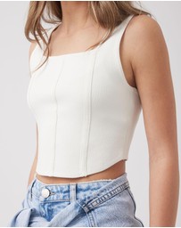 Decjuba Kids - Mia Knit Corset Top  - Teens