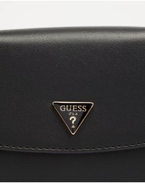 GUESS - Mauve Mini Convertible Flap Shoulder