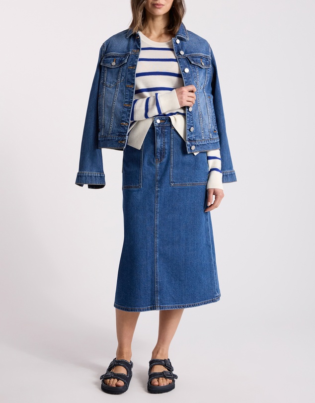 David Lawrence - Rea Merino Stripe Knit