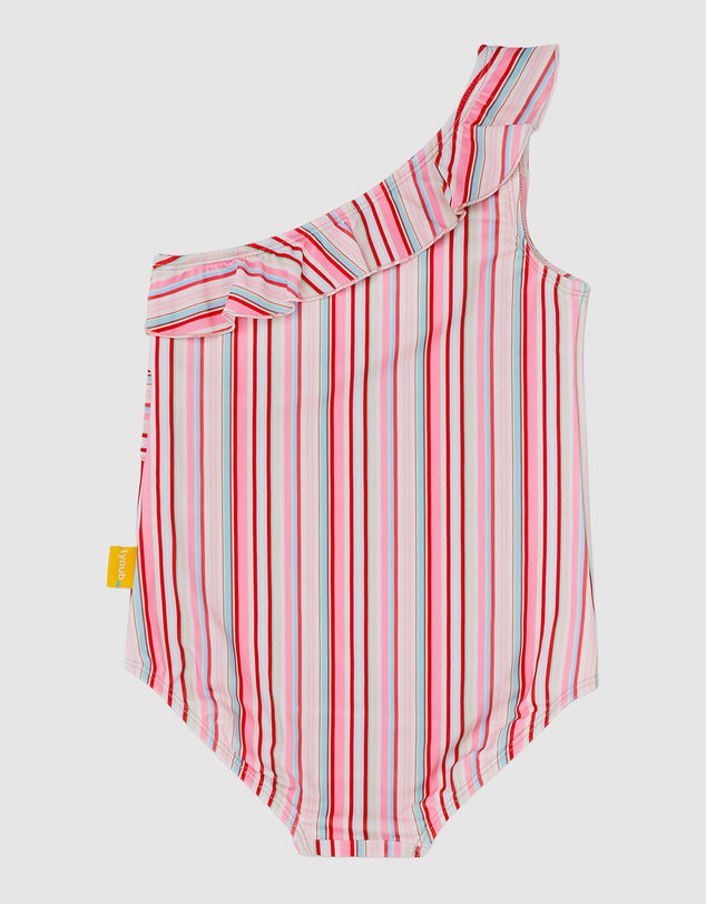 Tyoub - Tyoub One-shoulder One-Piece Swimsuit