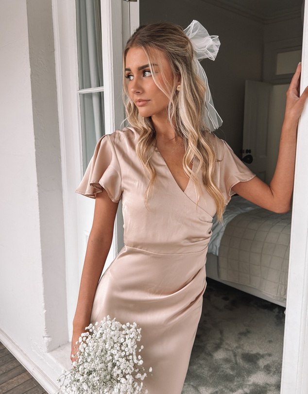 Esther Luxe - Doren Dress - Champagne