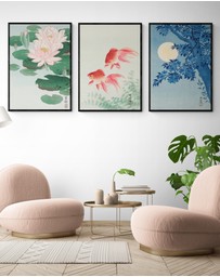 Inka Arthouse - Set of 3 Japanese Vintage Art Prints