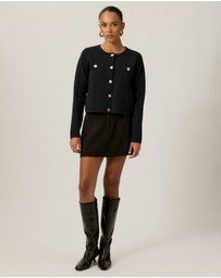 Tussah - Lisa Cropped Knit Jacket