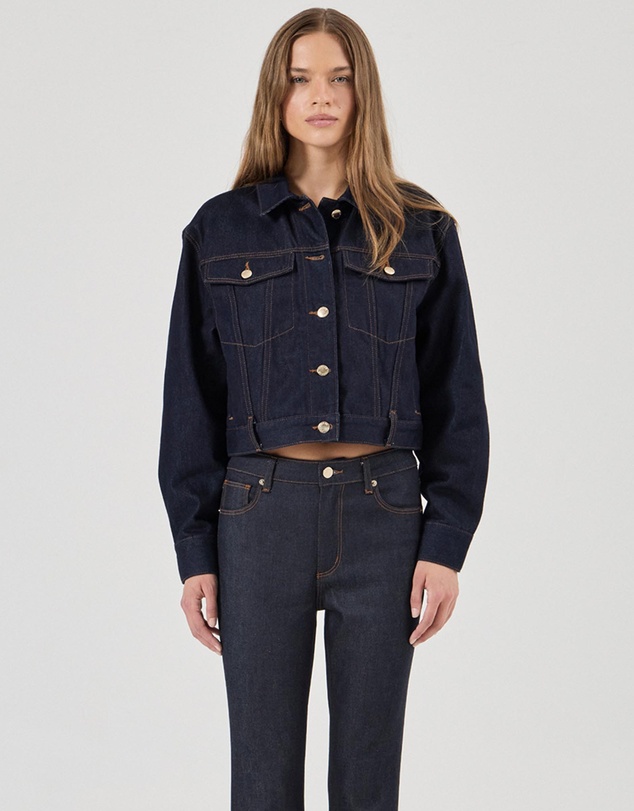 Rolla's - Belted Denim Jacket