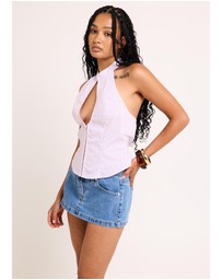 Alice In The Eve - Evie Keyhole Top