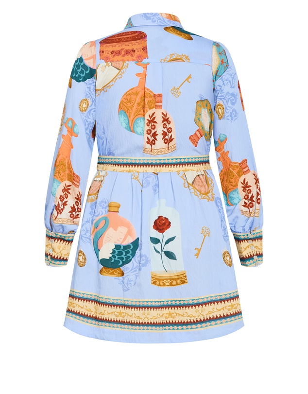 City Chic - Ezra Print Mini Dress