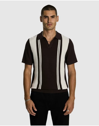 yd. - Tiverton Knitted Polo Shirt