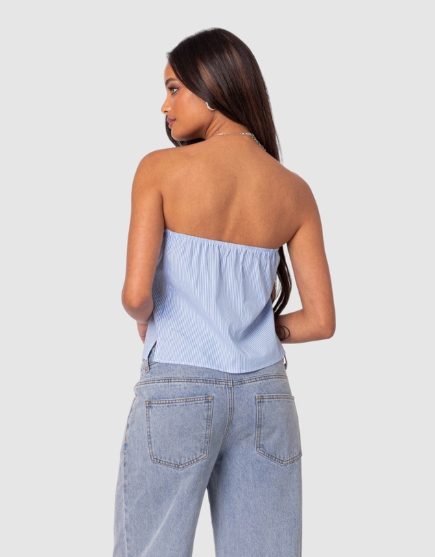 EDIKTED - Toby Striped Tube Top