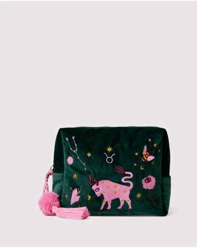 The Somewhere Co - Taurus Astrology Cosmetic Case