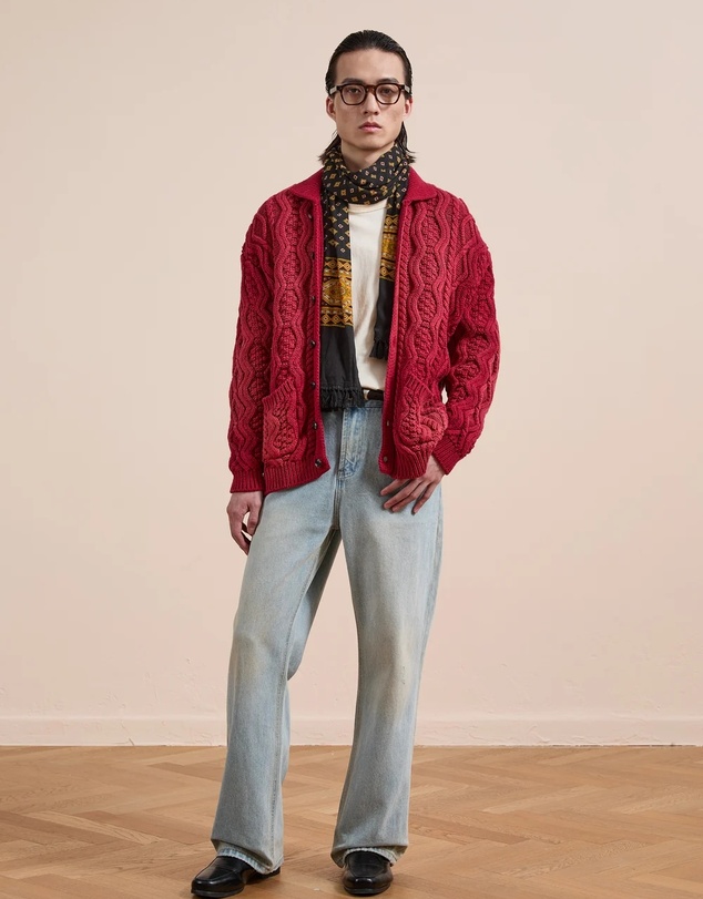 Found - Cable Knit Cardigan