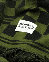 Morgan & Taylor - Haven Throw Blanket in Green