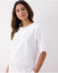 Wanderluxe Sleepwear - Florence Top White