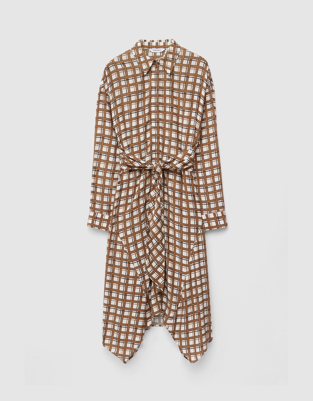 & Other Stories - Tie-Detail Midi Shirt Dress