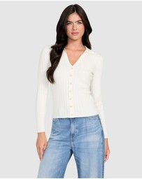 GUESS - Eco Ribbed Miranda Sweater Top