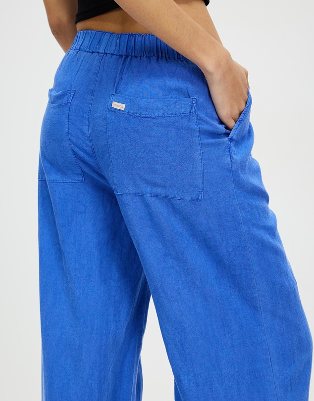 Brixton - Vintage Linen Wide Leg Pants