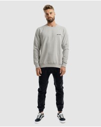 DVNT - Saxon Embroidery Crewneck