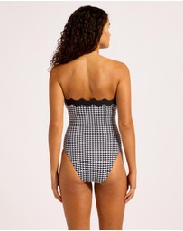 Seafolly - Gia Check RIC Rac One Piece