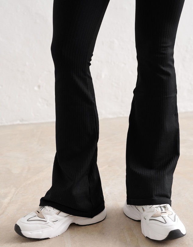 Aim'n - Ribbed Seamless Petite Flare Tights