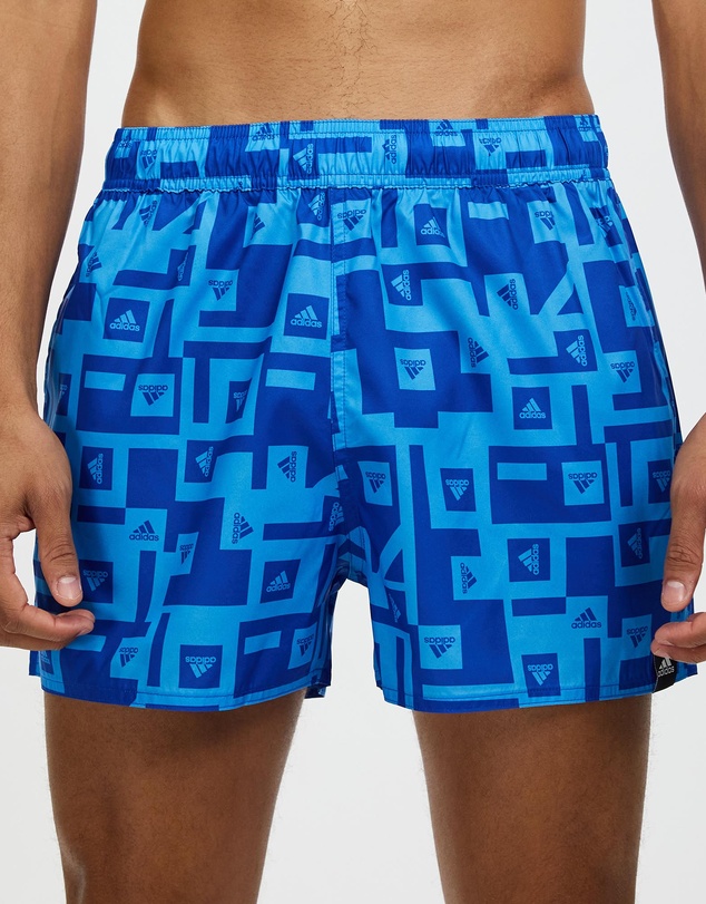 adidas Swim - Very Short Length Graphic Swim Shorts