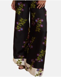 Cynthia Rowley - Silk Wide Leg Pants