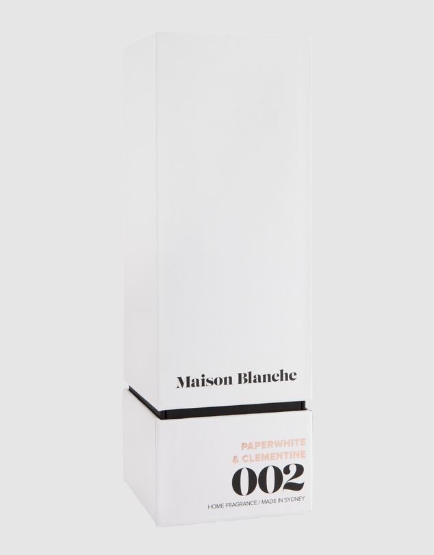 Maison Blanche - 002 Paperwhite & Clementine - Reed Diffuser