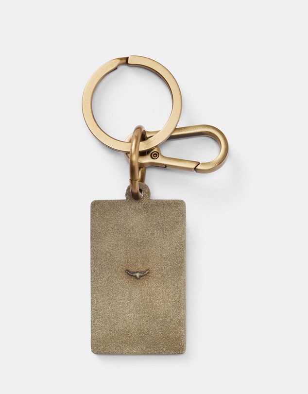 R.M.Williams - Heritage Logo Enamel Keyring