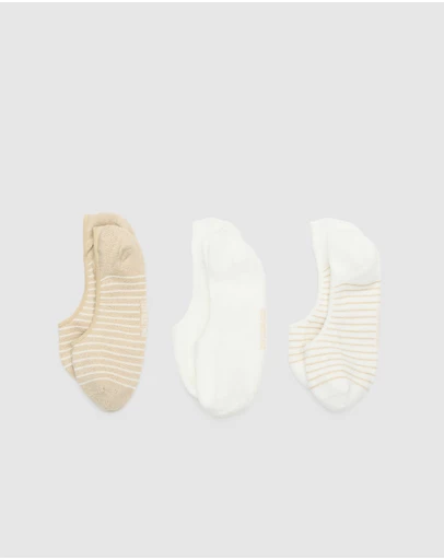 Seed Heritage - 3 Pack No Show Sock