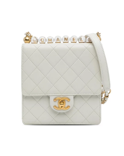 Pre-Loved by Azura Reborn - Pre-Loved Small Chic Pearls Flap