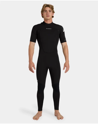 Quiksilver - Mens 2/2mm Prologue Short Sleeve Back Zip Wetsuit