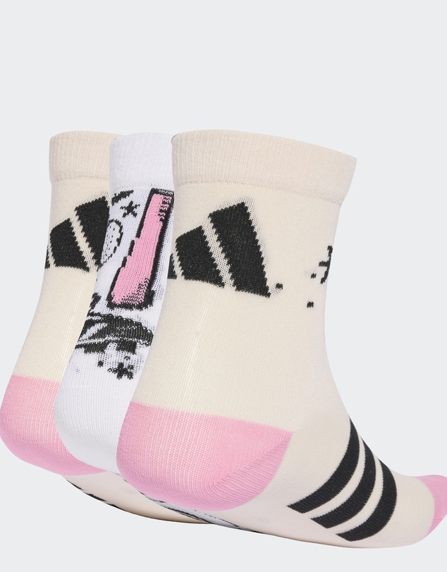 adidas Performance - Logo 3 Pairs Per Pack Socks Kids
