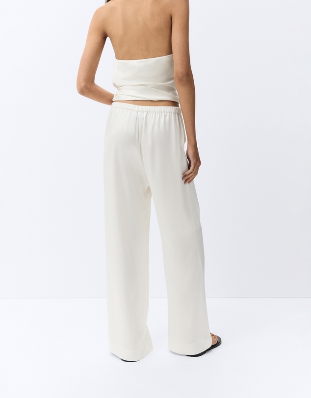 UNISON - Satin Wide Leg Pant