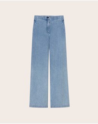 IDA+S - Adelaide Light Denim Wide Leg Jeans
