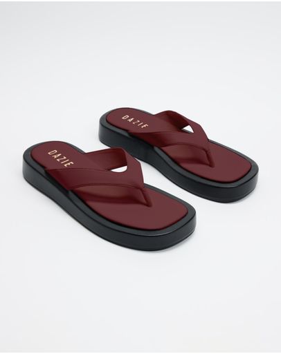 Burgundy PU